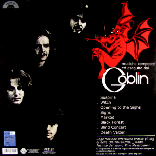suspiria - Blue Iris Col Vinyl LP